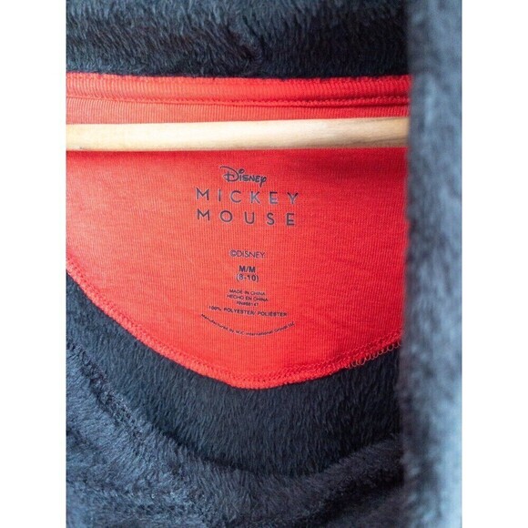 Mickey Mouse Disney Oversized Super Soft Blanket Hoodie Night Gown size Medium - Picture 7 of 10